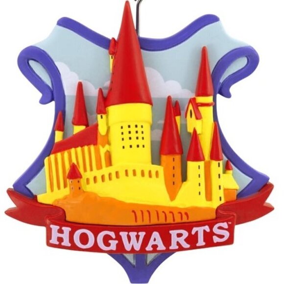 Wizarding World Harry Potter HOGWARTS CASTLE Christmas Tree Holliday Ornament - Picture 2 of 15